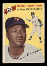1954 Topps #64 Hank Thompson NY Giants VG-EX (4)