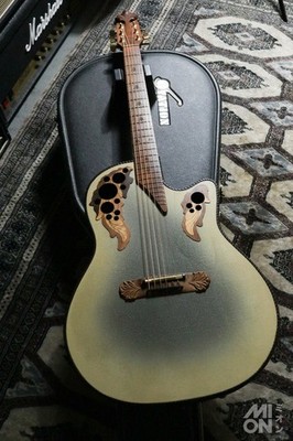 Ovation Super Adamas 1587-7 Reverse Beige Burst 1993 | eBay