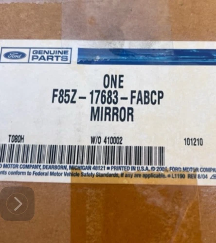 FB5Z-17683-FABCP  Ford OEM Mirror Still in Original Box