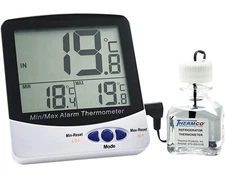 Thermco ACC895REF Large Digit Triple Display 30ml Bottle Digital Thermometer NEW