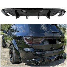 Rear Bumper Diffuser For Dodge Durango , Durango Rear Diffuser Valance Splitter