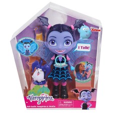 Disney Junior Vampirina Bat-tastic Talkin Vampirina  Wolfie - 11"-NEW IN BOX