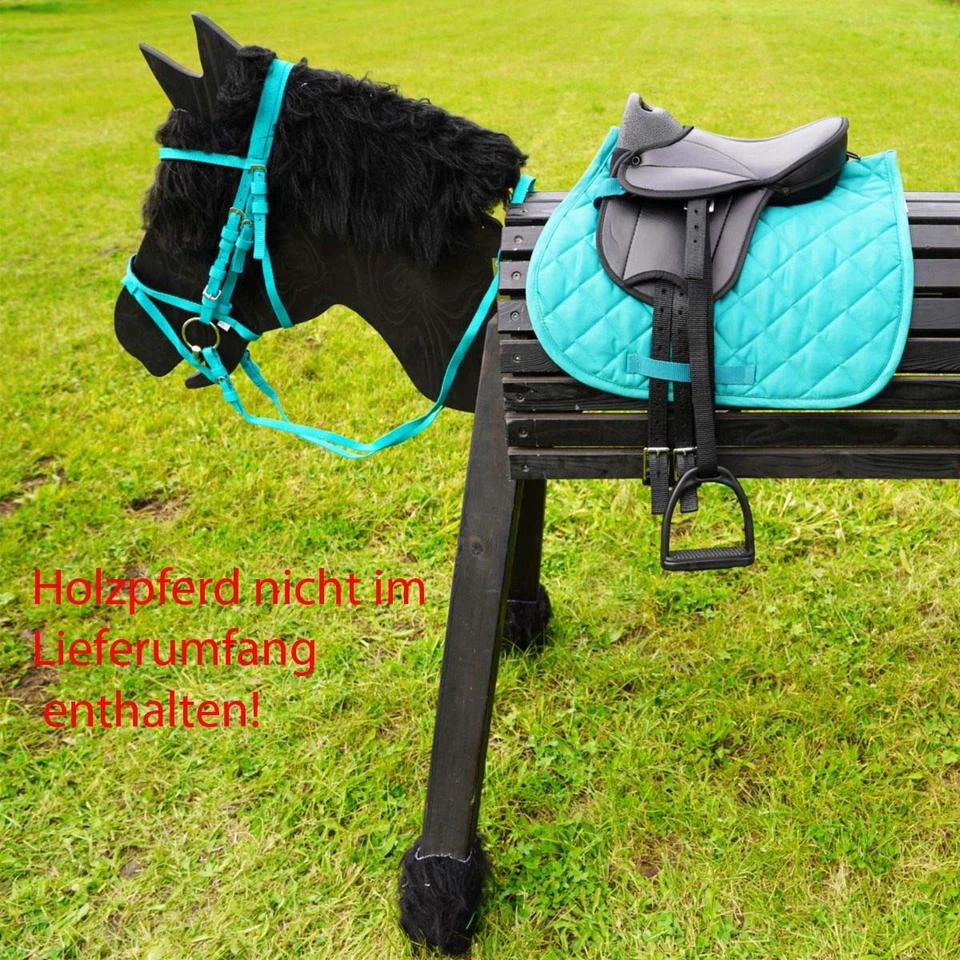 L-Sport Komplettset Sattel und Trensenzaum für Holzpferd - Bild 2 von 4