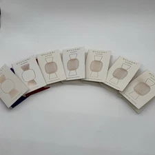 7PC Bvlgari Allegra Eau De Parfum Sample Set 1.5ML Each (See Description)