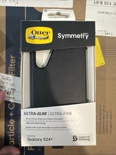 OtterBox Symmetry Series Slim Phone Case For Samsung Galaxy S24 Plus, Black