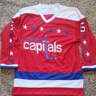Rod Langway Signed #5 Washington Capitals NHL Hockey Jersey Autographed