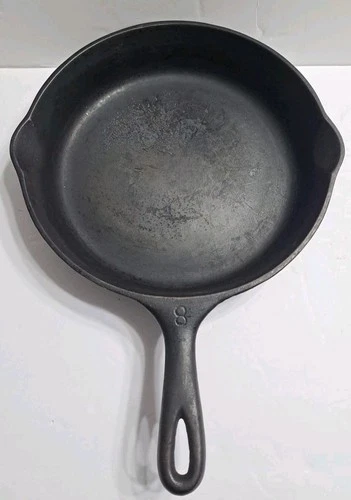 Wagner Ware Sidney 1058 F Cast Iron Skillet 8