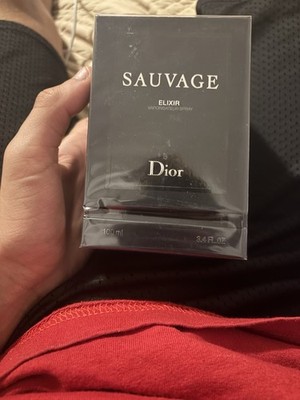 Dior Sauvage Elixir Spray 100ML/3.4FL Sealed In Box Fast Shipping
