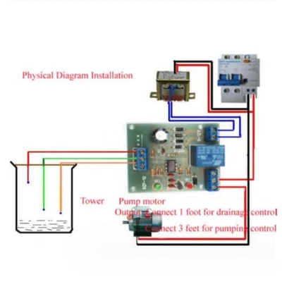 Nuevo interruptor de módulo sensor interruptor de nivel de agua 12V AC/DC9-12V bombeo automático - Imagen 1 de 4