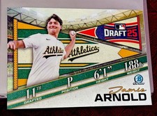 2025 Bowman Draft Baseball Jamie Arnold Draft Night #BDN-8 Oakland A's