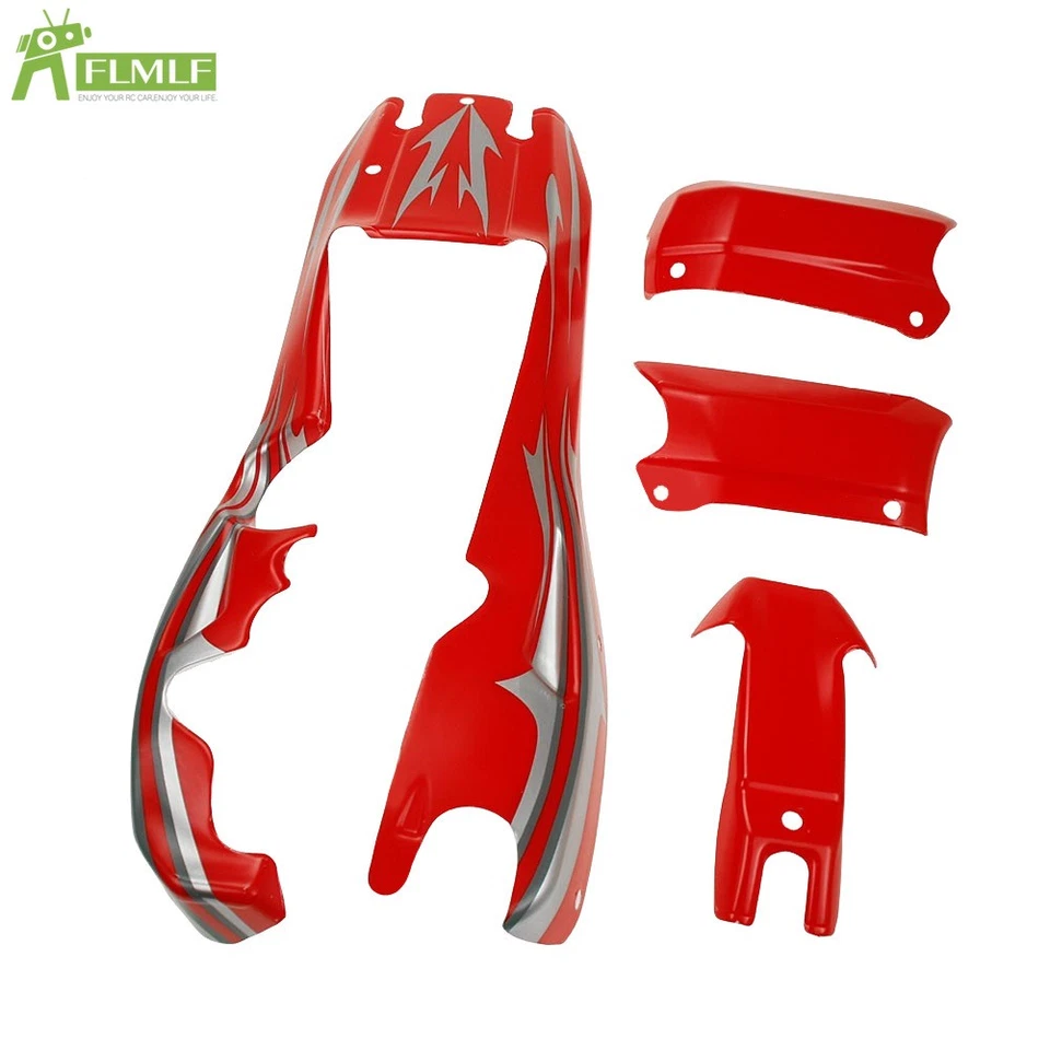 Cubierta de carrocería completa de radiocontrol para 1/5 HPI Rovan Baja 5B SS 2.0 King Motor Buggy piezas Foto 4 de 4