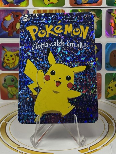 Pokemon Sticker Rare Vintage Vending Machine Holo prism Nintendo 2000 Nintendo