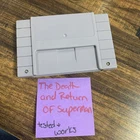 The Death and Return of Superman for Super Nintendo SNES Cart Only