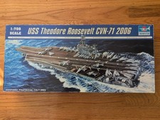 TRĘBACZ USS THEODORE ROOSEVELT CVN-71 SKALA 1:700 Z NAKLEJKAMI STARFIGHTER