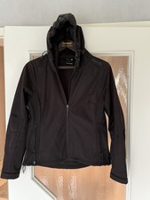 Org. Bench Damenjacke Windbreaker Gr. L mit Kapuze, schwarz, gebraucht