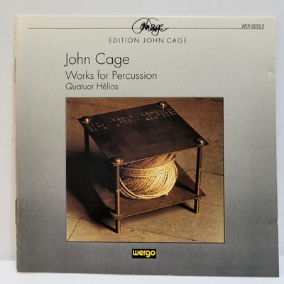 John Cage - Quatuor Hêlios    Works For Percussion - WER 6203-2 - Germany
