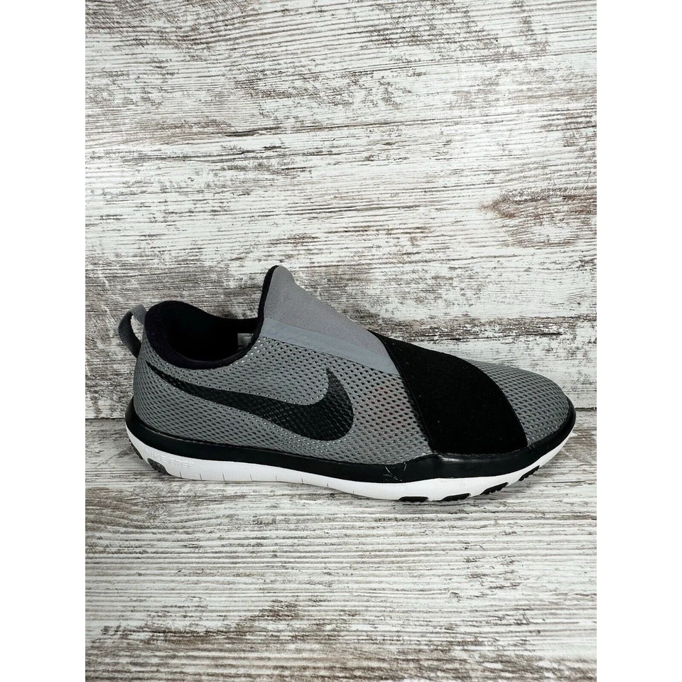 Women's Nike Free Connect Gray/Black Slip On Trainers Sz 8 Athletic Gym - Image 2 of 4