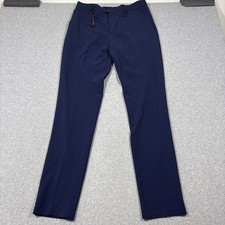 NWT Marco Pescarolo Evo Pants Men’s Sz 48 (US 32) Navy Wool Blend Italy Luxury