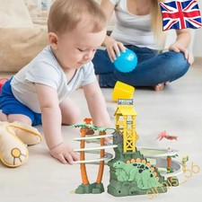 Climbing Slide Roller Coaster Race Track Toy Play Set Train Rail Game Xmas Gift