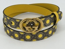 Neu Luxury  Original GUCCI Damen  Gürtel Marmont-709982 - Gr-90 cm.