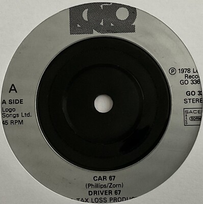 Driver 67 Driver 67 - Car 67 - 7” Vinyl Single | eBay UK