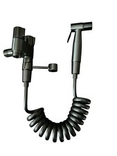 4PCS/Set Toilet Bidet Sprayer with Angle Valve Hose Bathroom Hygienic Shower Kit