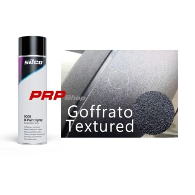 VERNICE SPRAY NERA TESTURIZZATA PARAURTI 500ml Silco 9008 B spoiler plastica