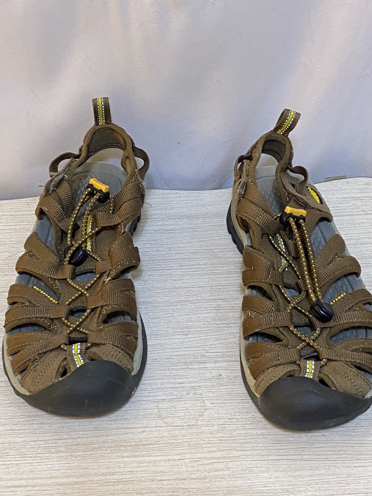 Sandali Keen Newport donna taglia 7 scarpe da trail escursionismo outdoor impermeabili marroni