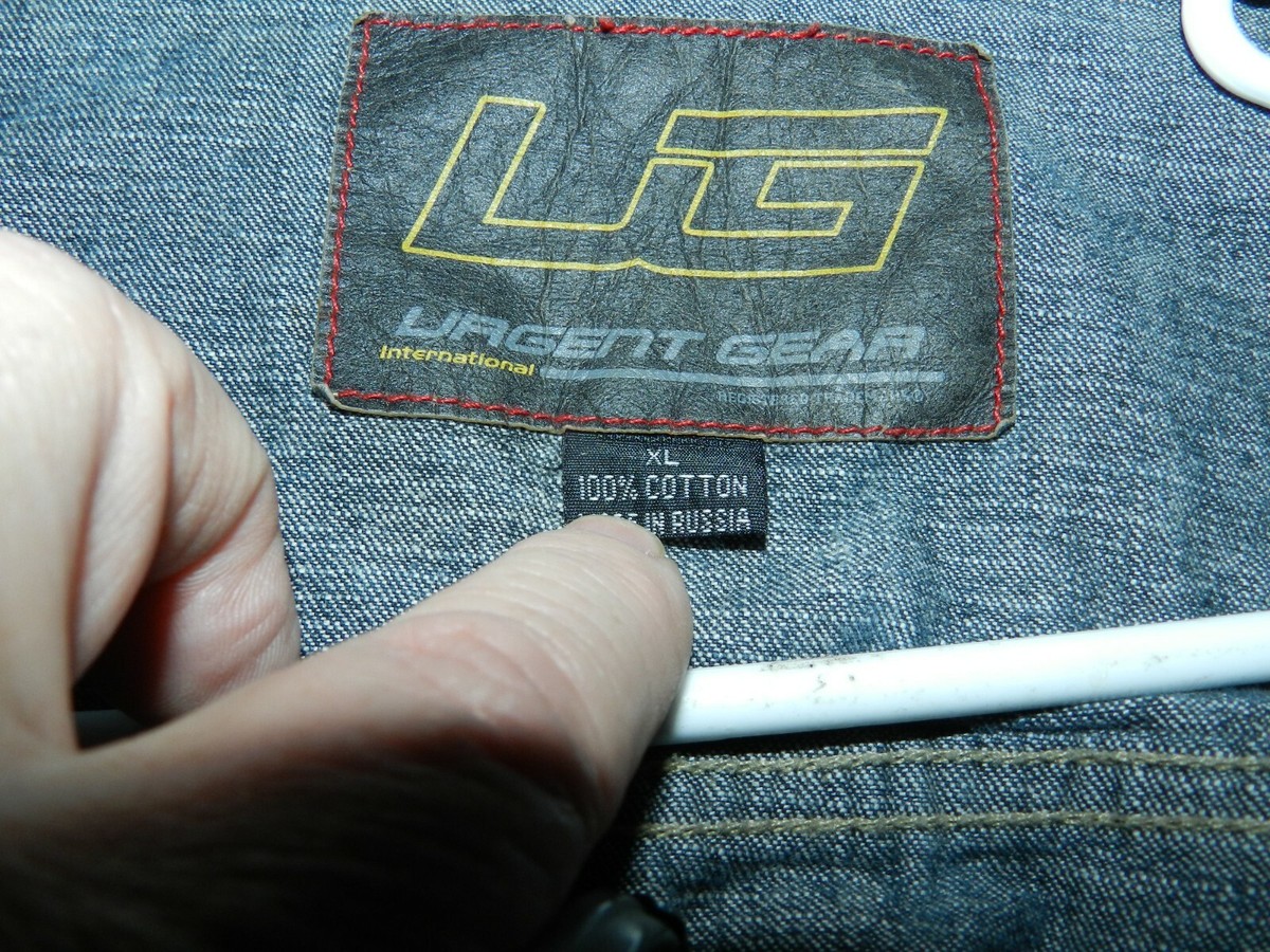 Urgent Gear XL Men's Jean Jacket  View 3