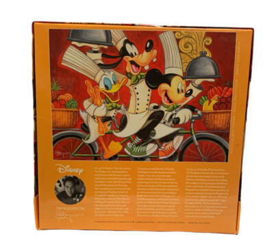 Disney Fine Art 1000 piece jigsaw Puzzle WHEELING Mickey Mouse | eBay