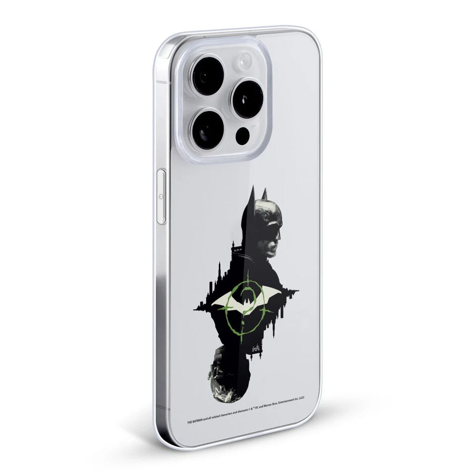 OFFICIAL THE BATMAN GRAPHICS SOFT GEL CASE FOR APPLE iPHONE PHONES - Image 2 of 4
