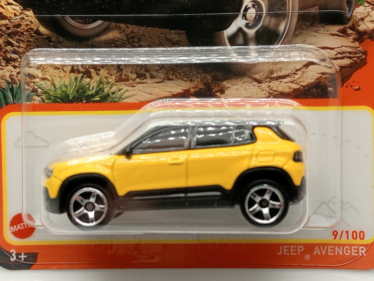 Jeep Avenger ミニカー Matchbox Superfast / MB 1350 - Jeep Avenger - Yellow - Model
