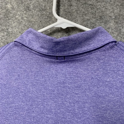 Nike Golf Poloshirt Herren XL Violett Lila Tour Performance Kurzarm Stretch - Bild 12 von 17