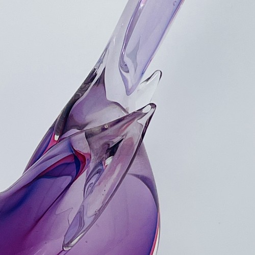 Murano Archimede Seguso Sommerso Glass Mid-Century-Modern Pheasant - Picture 12 of 20
