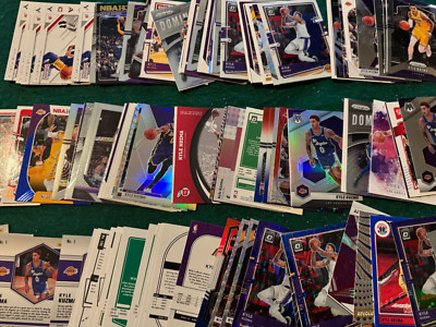 Huge Lot of Kyle Kuzma Basketball Cards: 200-Count Box 75% Full!