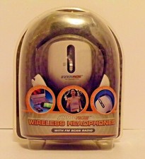 Innovage Wireless Headphones with FM Scan Radio Innovage Sealed New  