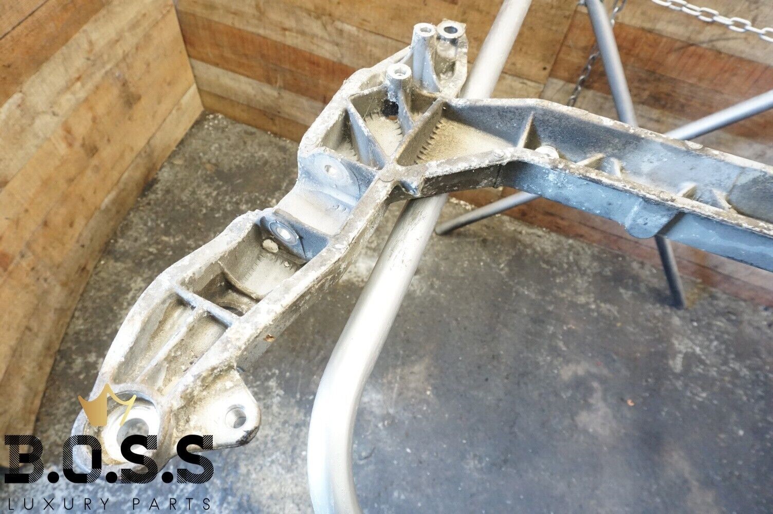 97-04 PORSCHE BOXSTER 986 FRONT SUSPENSION SUBFRAME CROSSMEMBER CRADLE OEM