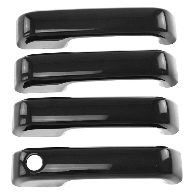 Custom Black OR Chrome Door Handle Overlays 2015 2020 Ford F150 YOU