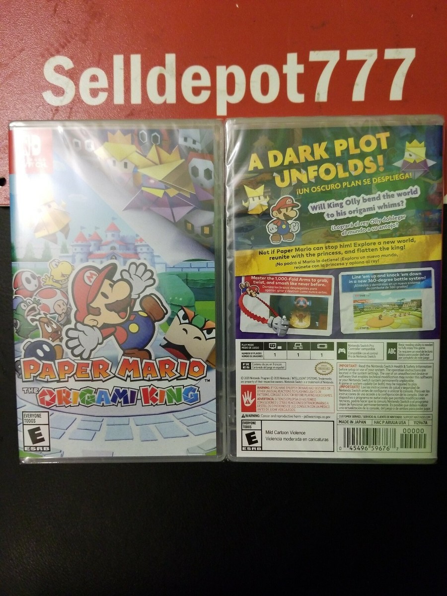 Nintendo Switch ゲーム6本セット Paper Mario: The Origami King - Nintendo Switch (Brand New) | eBay