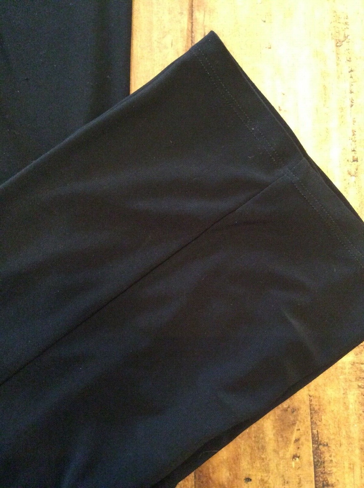 CARIB LADIES SOLID BLACK POLYESTER NYLON DRESS PA… - image 3