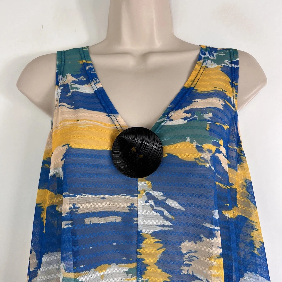 Nueva funda de traje de baño India Boutique para mujer talla única sin mangas ligera Foto 2 de 4