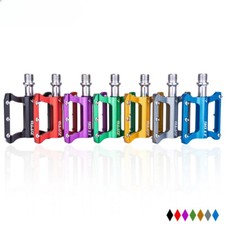 Road Bike Ultralight Flat Pedal Aluminum Alloy Bicycle Bearings Folding Pedals
