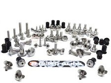 CNC machined fairing bolts kit with clips well nuts grommets SUZUKI TL1000R 