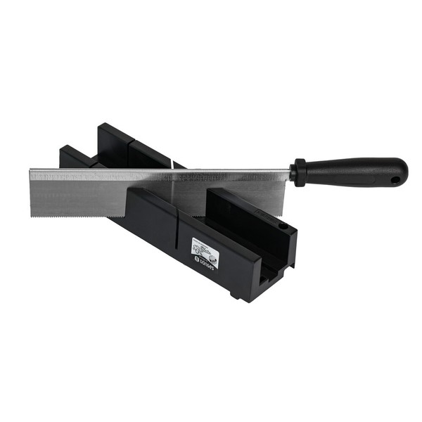 GehrungssäGe Gehrungslade Schneidlade Mit SäGe FeinsäGe HandsäGe 250 Mm DöNges-image