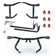 Saddlebag Guard Rails Bag Guards Front Highway Engine Guard For Harley Touring