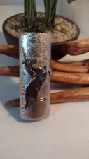 🦄Vintage Silver Tone Unicorn Lighter Cover EUC