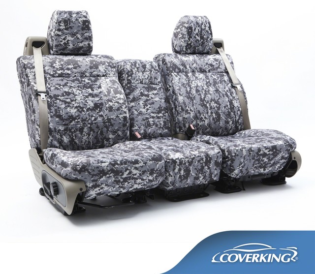 NEW Full Printed Urban Digital Camo Camouflage Seat Covers / 510204301