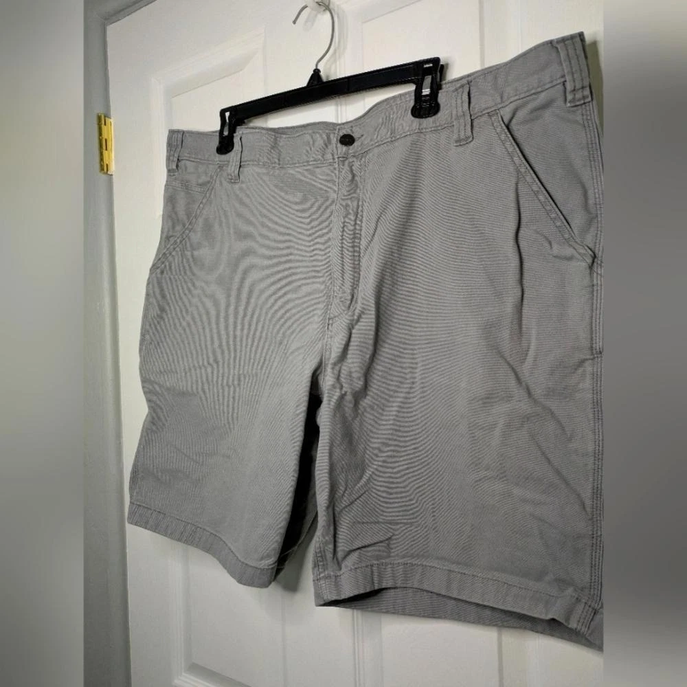Carhartt Loose Fit Utility Work Shorts Size 42 Grey