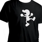 Mr Game & Watch Mario Bros Top Short Sleeve Mens Tee T-Shirt cotton Size XL