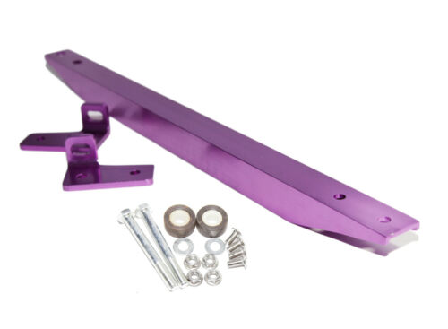 Purple Rear Subframe Tie Brace Rod Bar Suspension Handling for 96-00 Civic EK8 - Picture 2 of 8